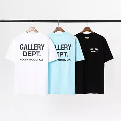 Gallery Dept 100% Cotton T-shirt Men's Summer Breathable Casual T-shirt • $32.99