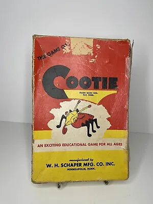 Vintage COOTIE GAME Original Box. • $18