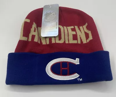 CultureFly Limited Ed. Montréal Canadiens Beanie Toque New W/ Tags NHL Official • $19.94