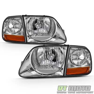 1997-2003 Ford F150 Expedition Lightning Style Headlights W/Corner Signal Lights • $75.99