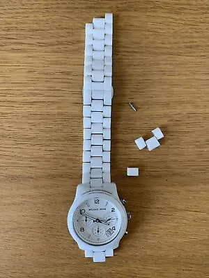 Michael Kors Watch MK5161 White Ceramic ( Broken Strap)  • £95