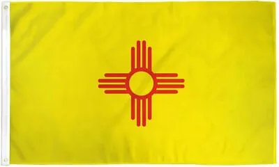 3x5FT NEW  MEXICO FLAG LARGE Nylon 68D BANNER GROMMETS • $8.88