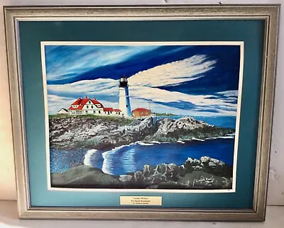 Portland Maine Winfred Martin - Angel Wings  Headlight Lighthouse -  Estate • $75