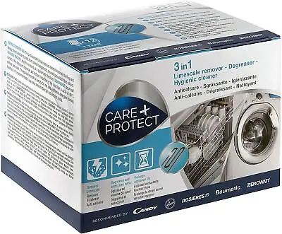 Washing Machine Care & Protect Limescale Descaler Remover X 12 For Candy • £16.09