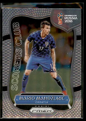 2018 Panini Prizm World Cup Scorers Club #SC-23 Mario Mandzukic - Croatia Qty • $2.19