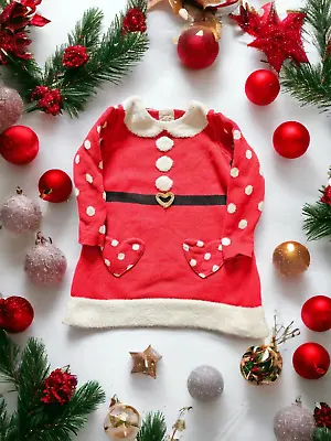 George Kids Xmas Santa Suit Age 18-24 Months • £2.40