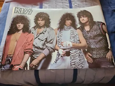 Kiss 1984 Animalize Poster W/eric Carr & Mark St. John-rare-excellent Condition • $100