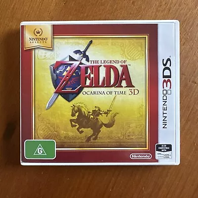 The Legend Of Zelda: Ocarina Of Time 3d (g) Nintendo 3ds Oz Seller • $34.99