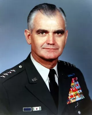 General William Westmoreland Official Portrait 8x10 Vietnam War Photo 506 • $7.43