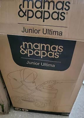 Toys Mamas & Papas Ultima Junior Dolls Pram Pushcahir Stroller • £34