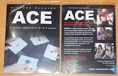 ACE (Cards And Online Instructions) By Richard Sanders - Magic Trick • $14.95