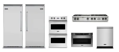 Viking Professional Package W 36  Refrigerator/Freezer & 48  Gas Rangetop • $33886