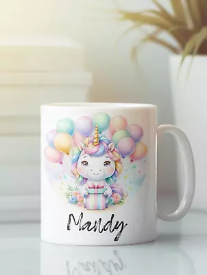 Cute Unicorn Mug - Funny Unicorn Mug - Personalised Unicorn Mug Gift Idea • $16.95