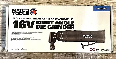 Matco Tools 16V CORDLESS INFINIUM™ RIGHT ANGLE DIE GRINDER • $346.50