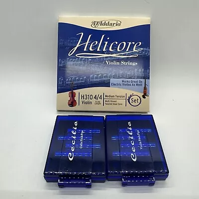 D'Addario Violin String Helicore Scale Set H310 4/4 M Medium Tension + • $48.74