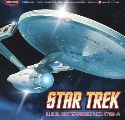 £150 • Buy Polar Lights 1:350 Star Trek Enterprise
