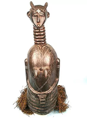 Art African - Important Mask Mende - Coin Antique - Sierra Leone - 77 CMS • $1471.30