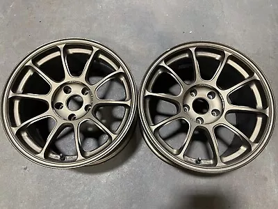 VOLK RAYS ZE40 17x9.5 +25 5x114.3 Forged Bronze S2000 NSX RX7 240SX SYLVIA • $1350