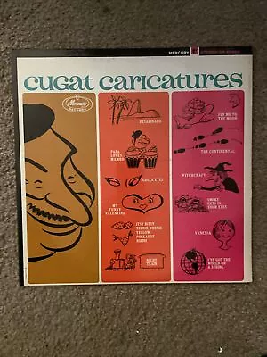 Xavier Cugat: Caricatures Lp Original Vinyl NM /EX Mercury SR-60888 • $5.99