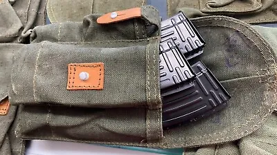 ** AAK3-CELL MAG POUCH NEW POLISH MILITARY RADOM FACTORY 7.62x39 5.45x39    • $29.86