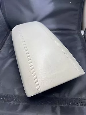 1999-2006 Volvo S80 Center Console Lid Armrest Arm Rest Leather Light Taupe Tan • $39.99