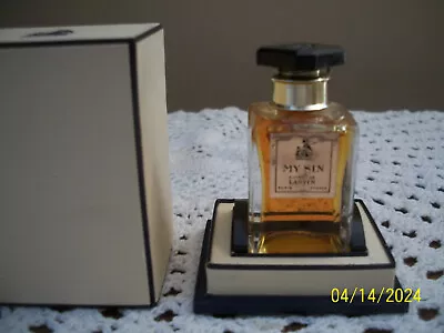 Vintage My Sin By Lanvin Extrait Parfum Sealed Original Box Made In France 15 Gr • $64.99