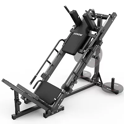 Leg Press Hack Squat Machine Combo Adjustable Leg Exercise Machine For Home Gym • $699