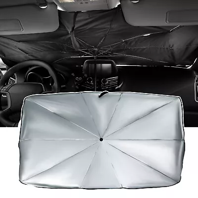 Foldable Car Windshield Sunshade Umbrella Front Windscreen Cover Sun Visor Shade • $18.99
