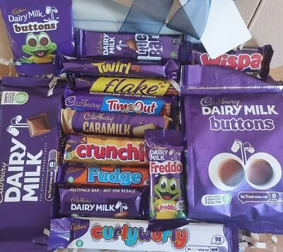 Cadbury Chocolate Gift Box/ Personalised Hamper/ Birthday/Fathers Day/Christmas • £15.90