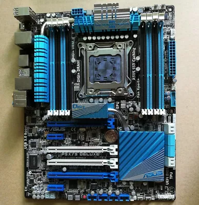 ASUS P9X79 Deluxe Motherboard Chipset Intel X79 LGA2011 DDR3 With A I/O  • $209.98