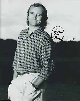 £149.99 • Buy Phil Collins HAND SIGNED 8x10 Photo, Autograph, Genesis, Face Value, Seriously 