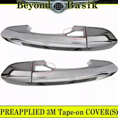 2015-2021 2022 2023 Ford Mustang CHROME Door Handle COVERS W/2 Smart Keyholes • $11.69
