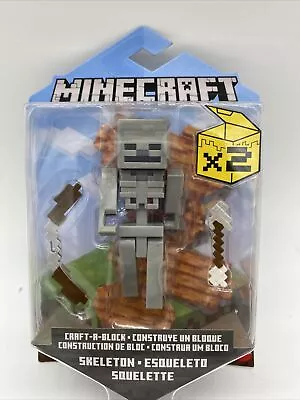 Minecraft Craft A Block Skeleton Mattel New • $19.99