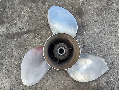 Mercury Yamaha Vengeance Stainless Prop Propeller 48-16314 17p 15P Worked On V6 • $150