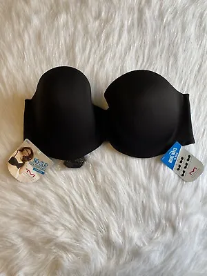 Maidenform Sweet Nothings Bra Womens Size 36DD Black Full Coverage Lightly Lined • $20