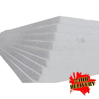 50 POLYSTYRENE EPS FOAM PACKING SHEETS 1200x600x25mm • £136