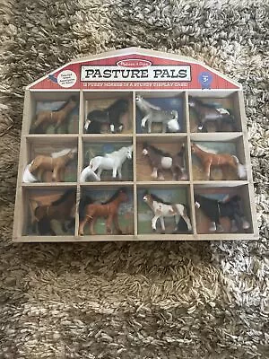 Melissa And Doug's Pasture Pals Toy Horses #592 Unopened NIB • $18
