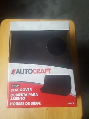 Autocraft Bench Seat Cover Full Size Truck C10 F150 D100 1500 Black • $19.99