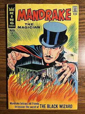 Mandrake The Magician 4 The Girl Phantom King Comics 1967 Silver Age Vintage • $19.95