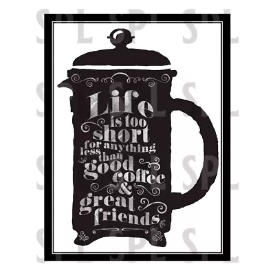 Life Is Too Short Metal SIGN RETRO Kitchen GARAGE BAR PUB MAN CAVE 10  X 8 • £6.80