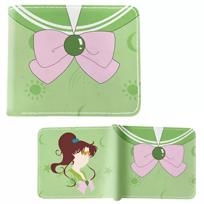 New Sailor Jupiter Uniform SAILOR MOON BiFold Wallet Sera Mun Credit Card • $9.17