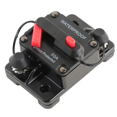 1PC 60 Amp 12V-36V Circuit Breaker Circuit Breaker Circuit Breaker Car Circuit • $14.09