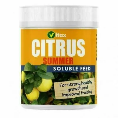 Citrus Tree Food Summer Feed Plant Fertiliser Soil Fruit Orange Lemon Lime Vitax • £11