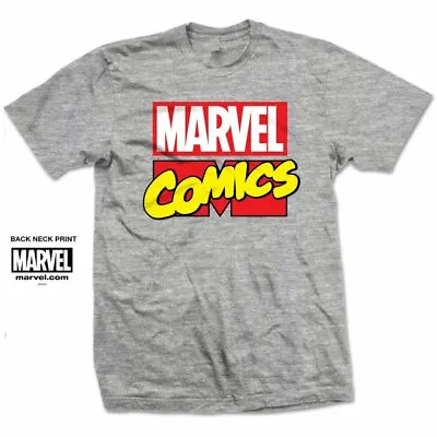 Marvel Comics Box Logo Official Merchandise T-shirt M/L/XL - New • £18.95