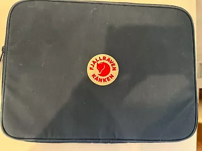 Fjallraven Kanken Laptop Sleeve Navy • $20