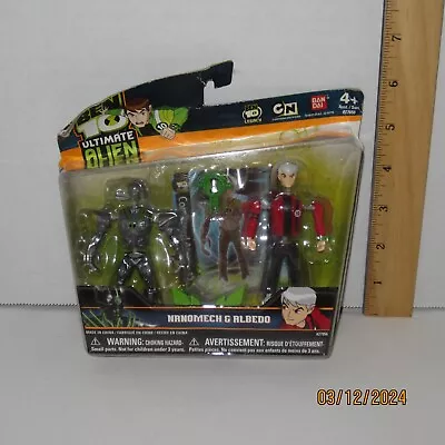 New Nanomech & Albedo Ben 10 Ultimate Alien Alien Creation Figure Set Bandai • $29.99