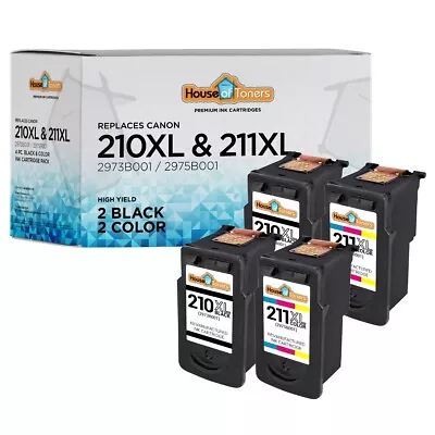 PG-210XL CL-211XL Ink Cartridges For Canon PIXMA MX340 MX350 MX320 MX330 MX360 • $17.95
