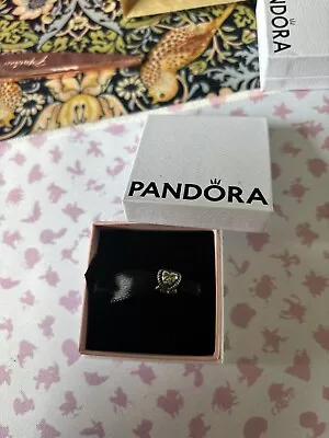 PANDORA 925 ALE SILVER 21st BIRTHDAY CHARM BEAD • £12