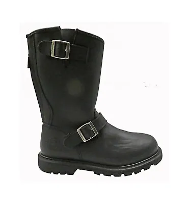 Men's Milwaukee Raider Size 12 D Engineer Motorcycle Boot MB459 Rear Zipper New • $89.99