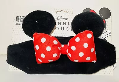 Disney Minnie Mouse Elasticated Hairband Headband Mad Beauty NEW • $12.99